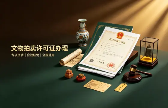 文物拍卖许可证
